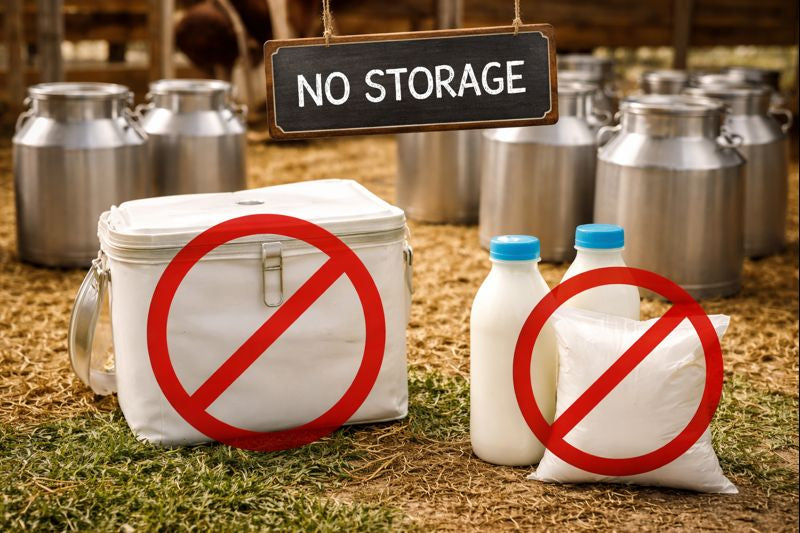 No Storage, No Plastic