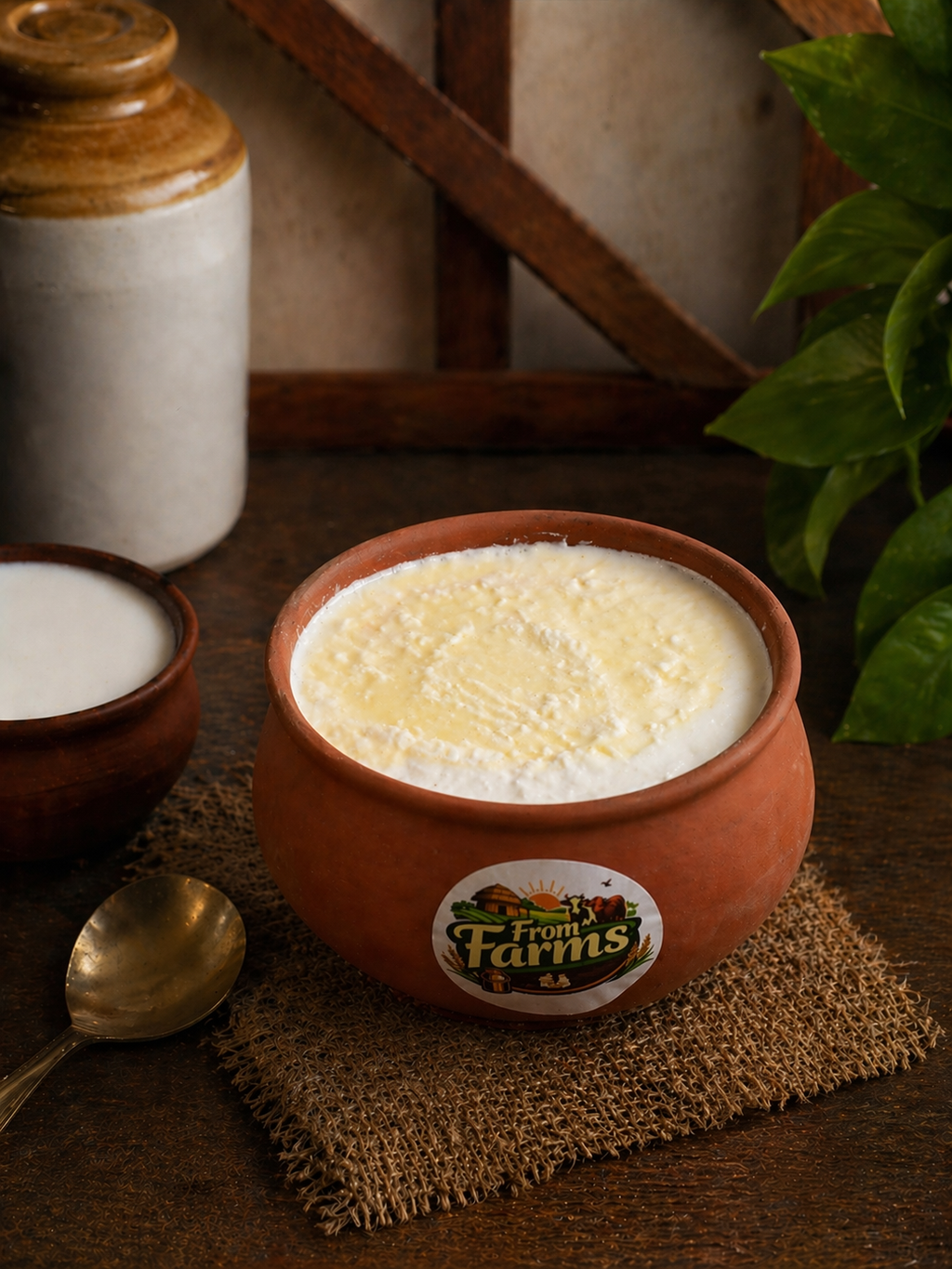 Natural Farm Fresh Curd (Dahi) - From Farms