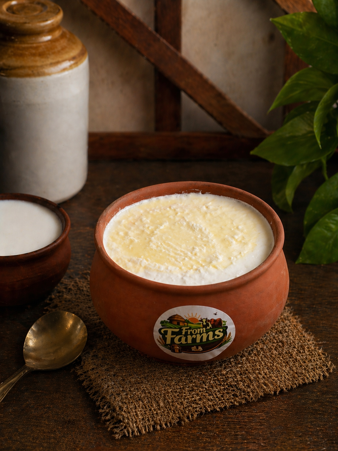 Natural Farm Fresh Curd (Dahi) - From Farms