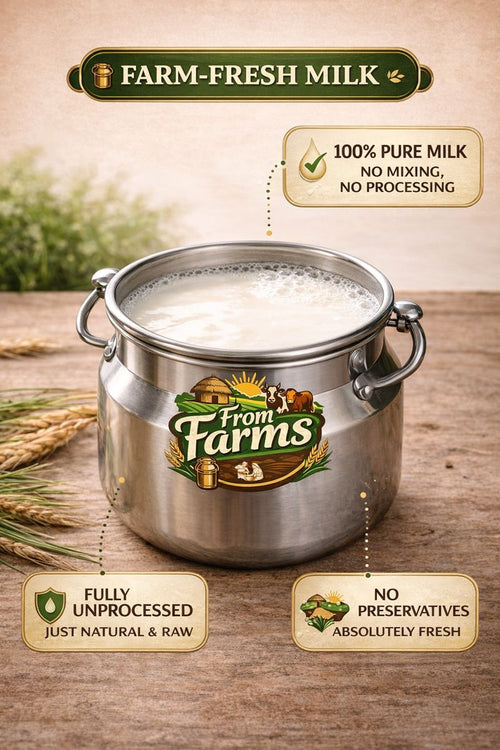 Natural Fresh Cow Milk – From Farms