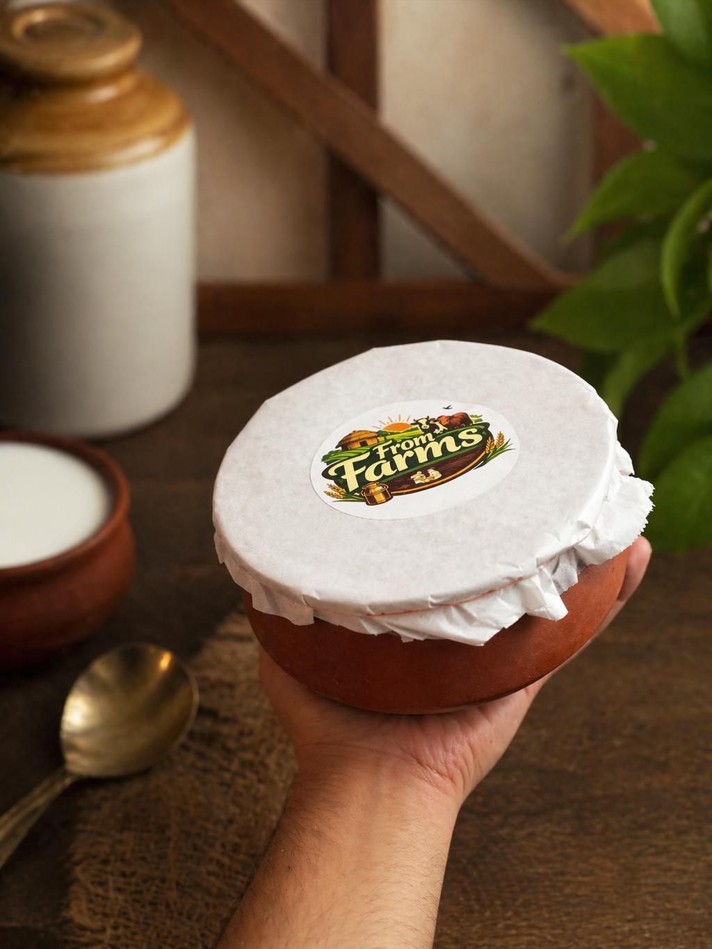 Natural Farm Fresh Curd (Dahi) - From Farms