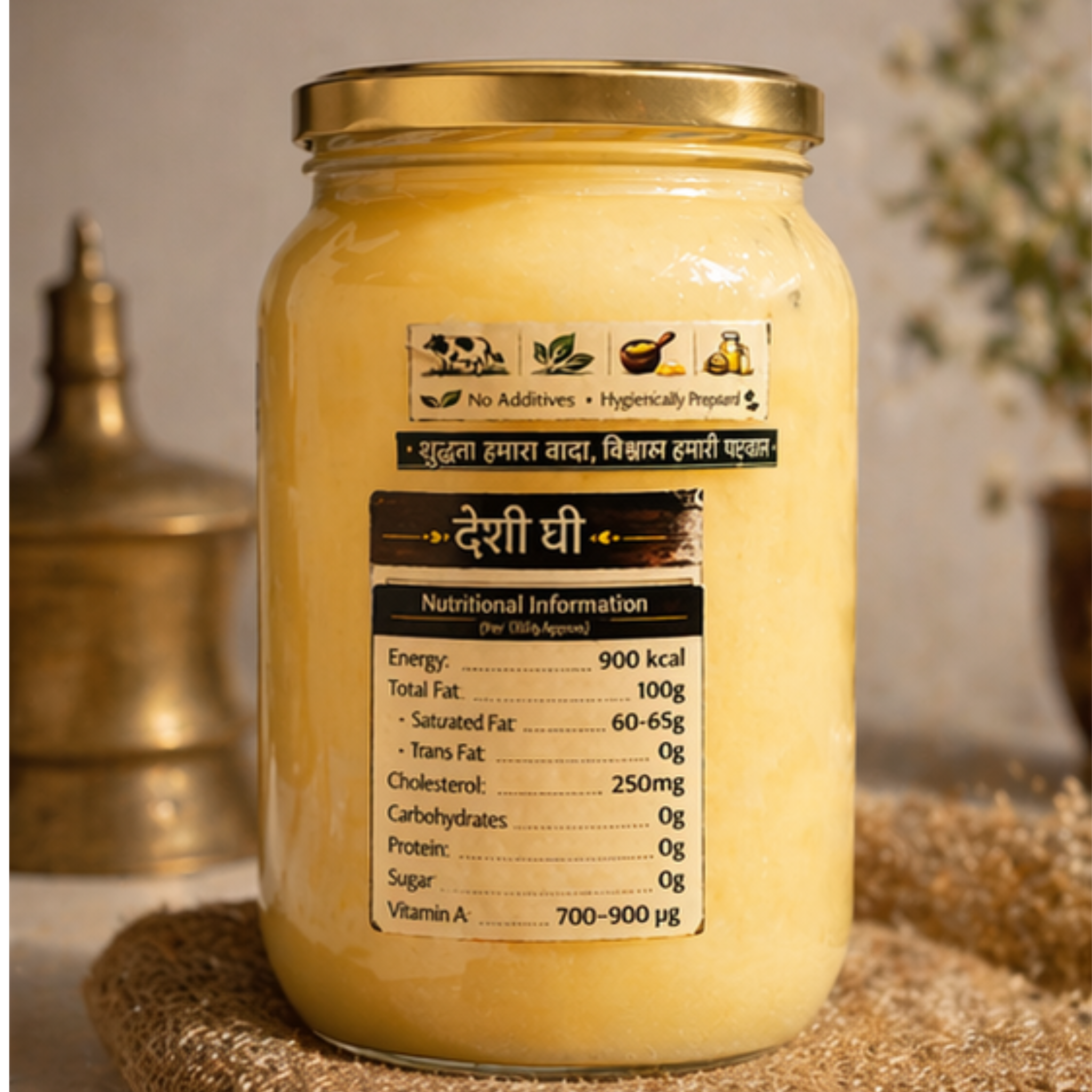 Pure Desi Cow Ghee – From Farms